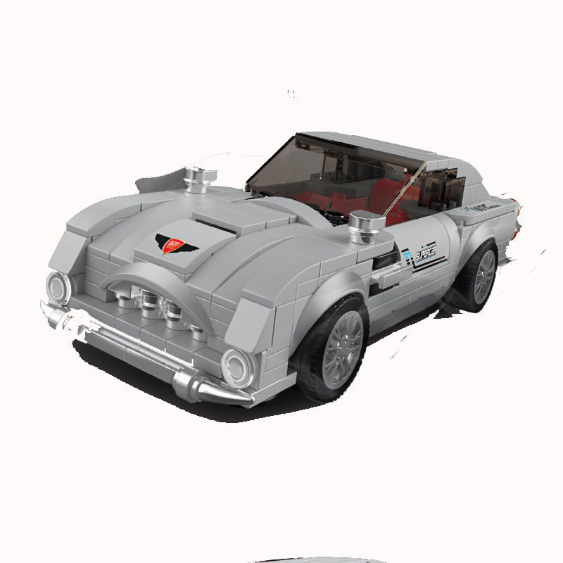 [With Display Box] Mould King Model Car Super Racers Speed Champions Collection 2