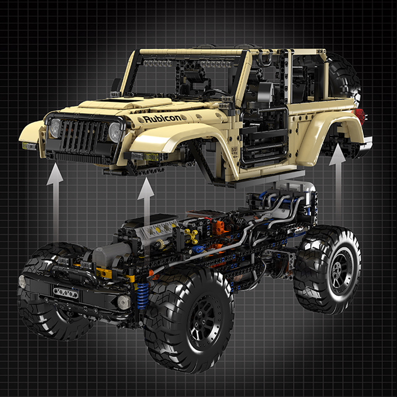 [Pre-Sale] [With Motor] Mould King 13184 Wrangler Technic
