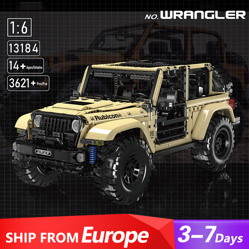 [Pre-Sale] [With Motor] Mould King 13184 Wrangler Technic Europe Warehouse Express