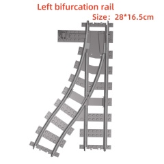 Left bifurcation rail