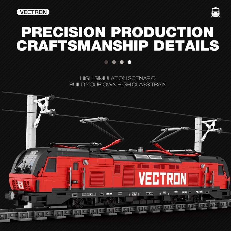 [Pre-Sale] Reobrix 66019 Vectron European electric passenger trains Technic