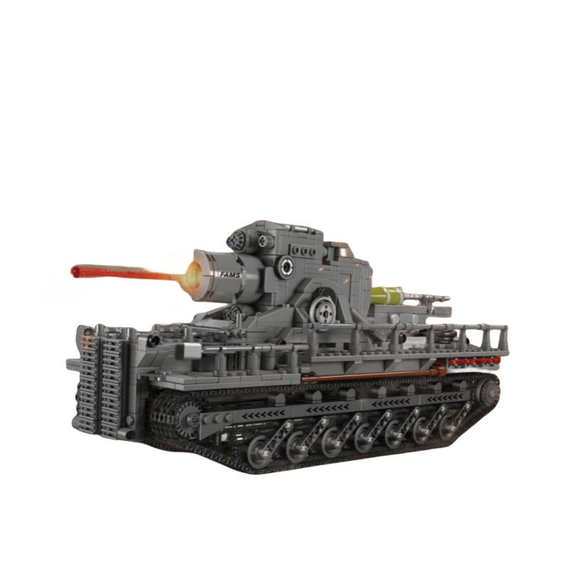 [With Motor] Mould King 20028 Karl Mortar Military