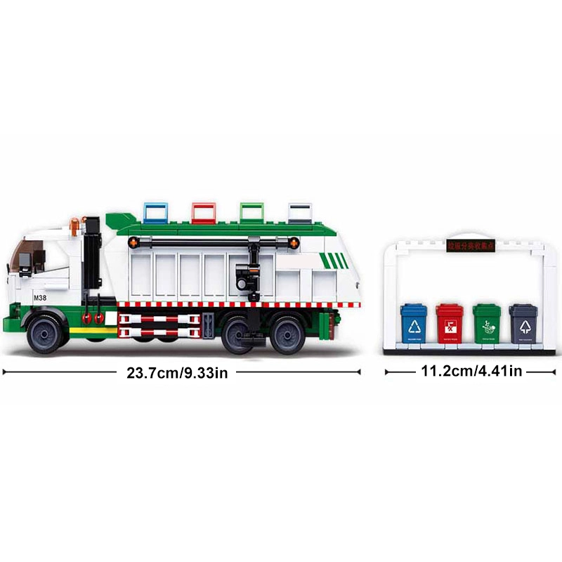 Sluban M38-B0780 A garbage truck Technic
