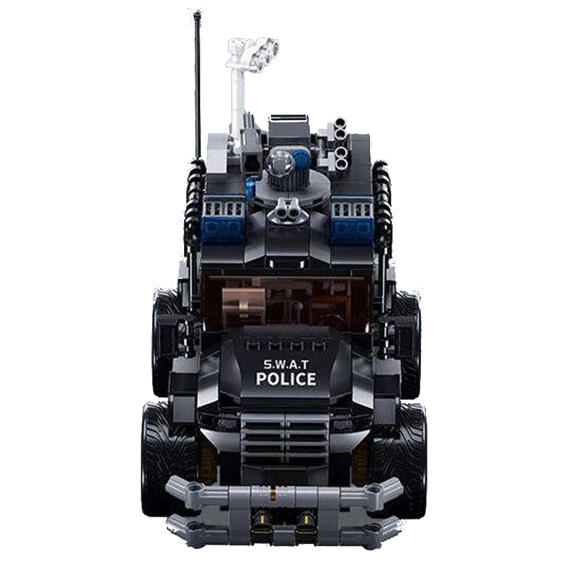Sluban M38-B1156 Special Police Tiger Assault Vehicle Technic