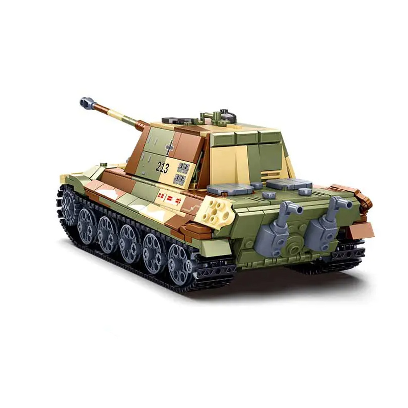 Sluban M38-B0980 Tiger King Heavy Tank Military