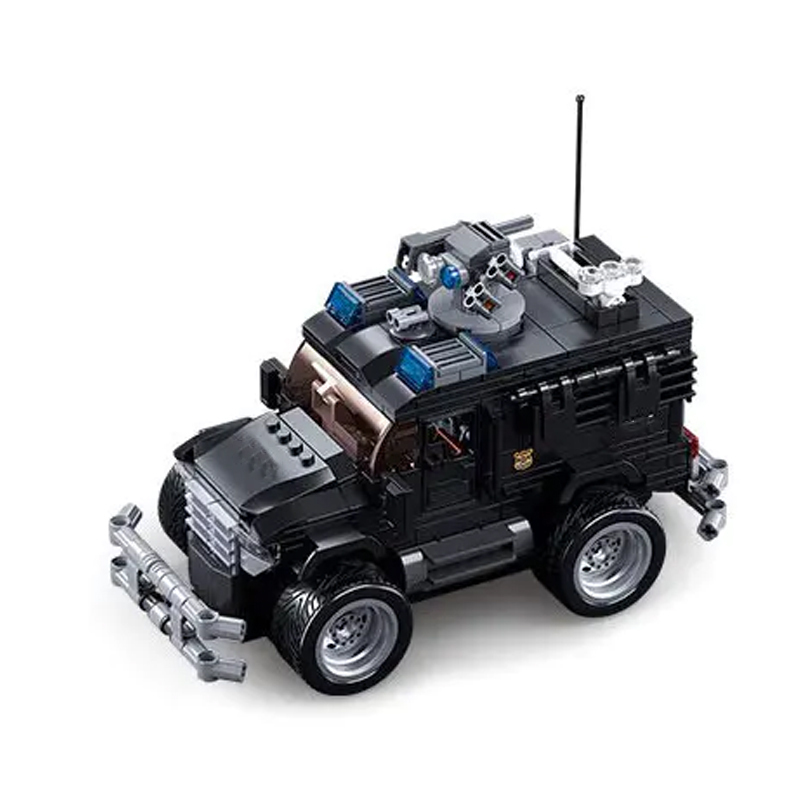 Sluban M38-B1156 Special Police Tiger Assault Vehicle Technic