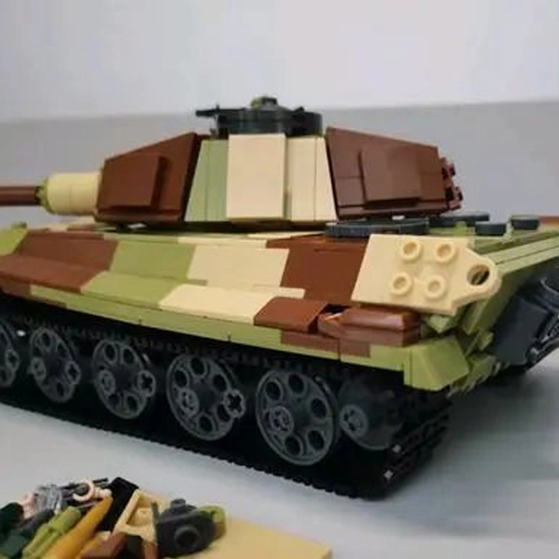 Sluban M38-B0980 Tiger King Heavy Tank Military