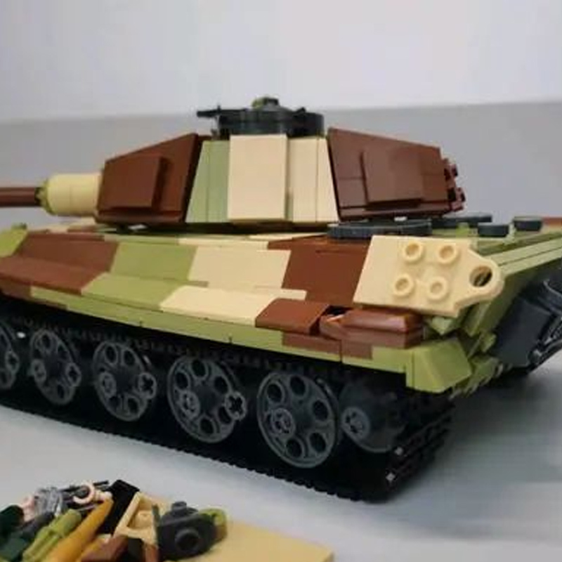 Sluban M38-B0980 Tiger King Heavy Tank Military