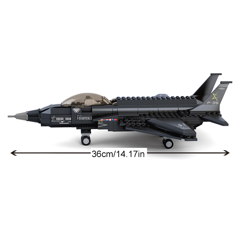 Sluban M38-B0510 Air Force: F-35 Lightning II Military