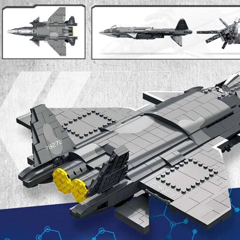 JIESTAR 61057 Glorious Mission J-20 Military