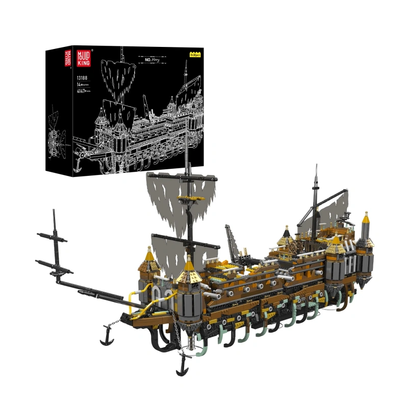Mould King 13188 Mary Pirate Ship Movie & Game
