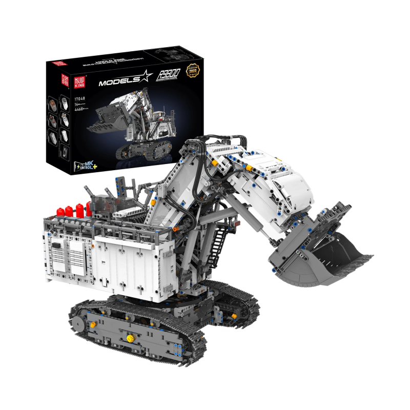 [With Motor] Mould King 17048 Liebherr R 9800 Excavator Technic