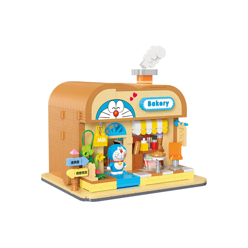 [Mini Micro Bricks] BALODY 21084-21086 Doraemon Bakery Movie & Game