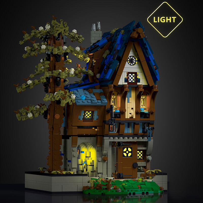 XMORK 033032 A medieval magic house Modular Buildings Creator