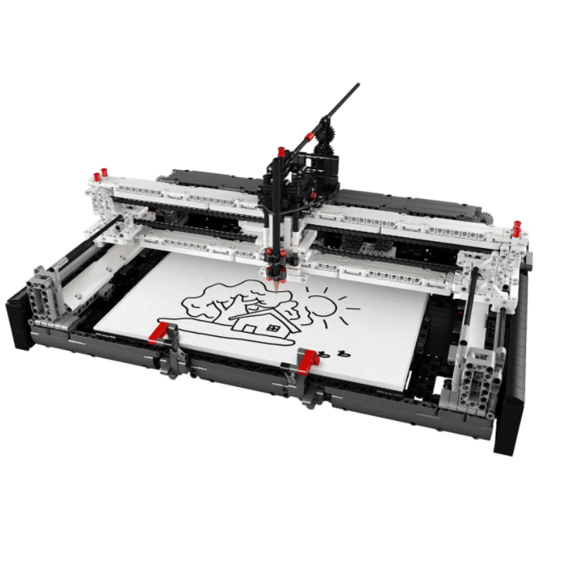 [With Motor]Mould King 13181 Plotter Technic