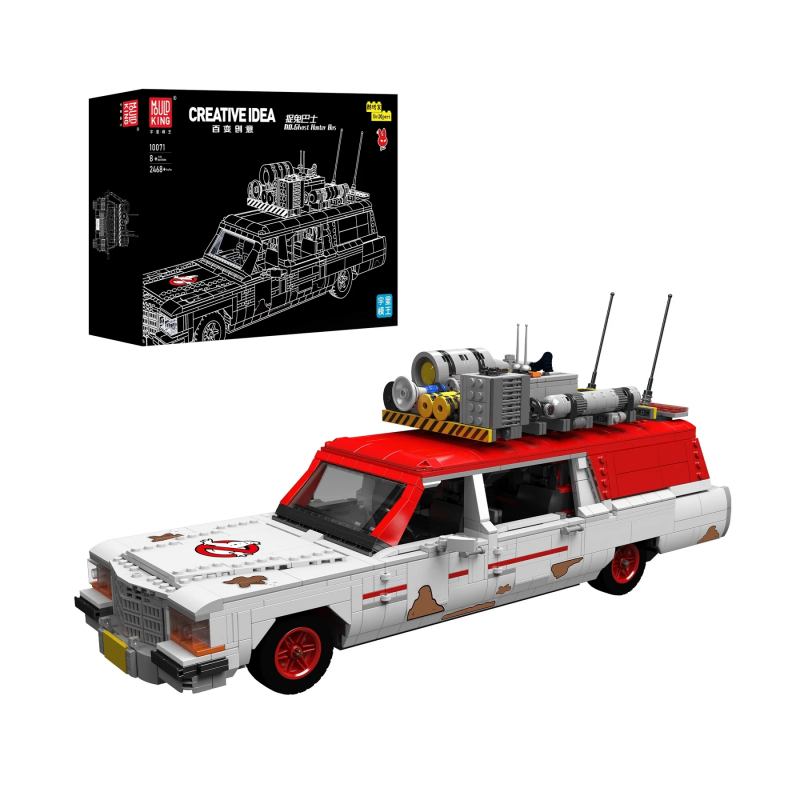 Mould King 10071 Ghost Hunter Bus Creator Ecpert