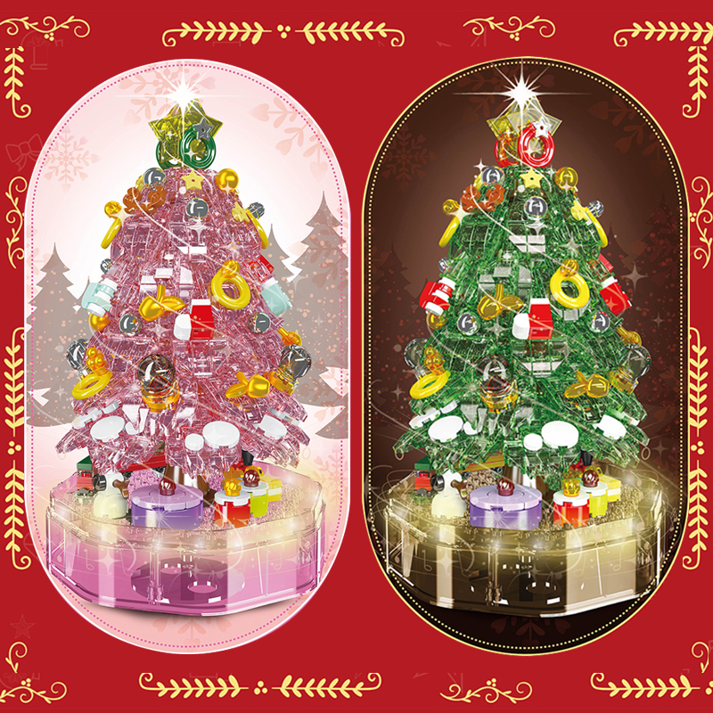 Mould King 10089/10090 Magical Christmas Music Box Seasonal Creator