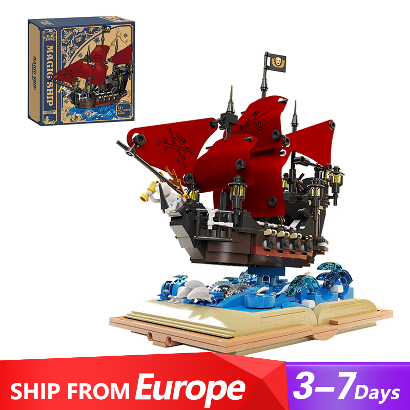 [With Original Box] MJI 13020 Queen Anne Pirates Historical Europe Warehouse Express