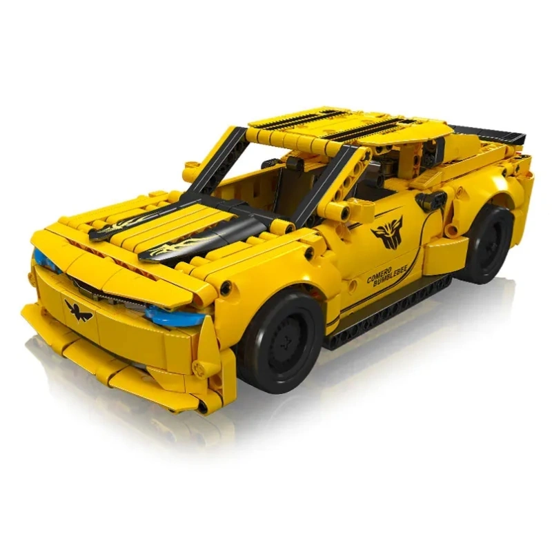 Mould King 15081 Bumblebee Pull Back Car Technic