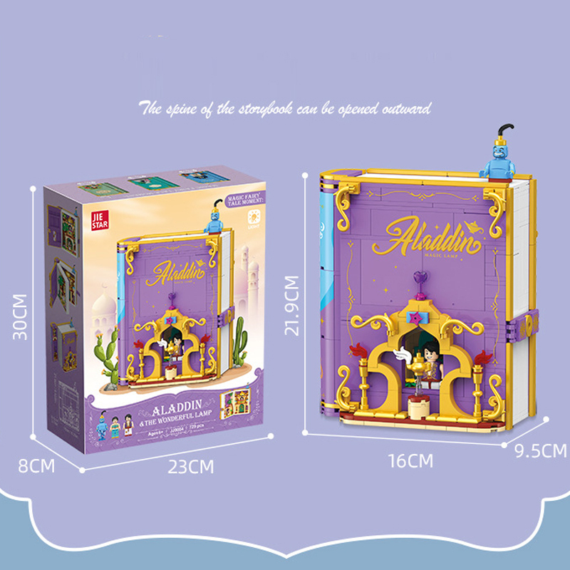 JIESTAR 9053-9056 Three-dimensional fairy tale book Creator Expert