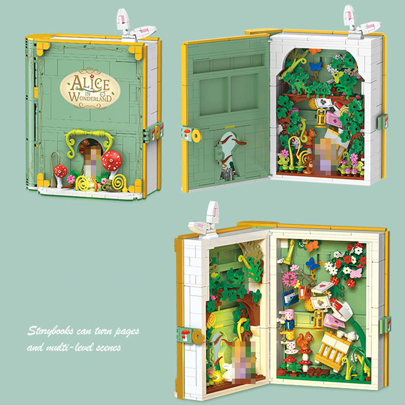 JIESTAR 9053-9056 Three-dimensional fairy tale book Creator Expert