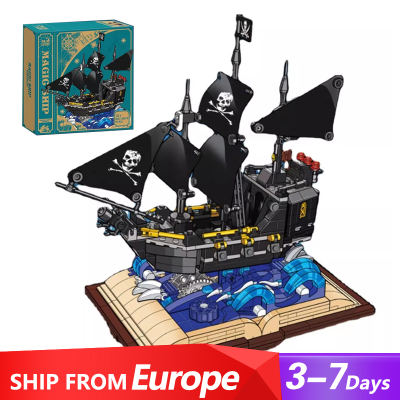 [With Original Box] MJI 13019 Adyenture Ship Pirates Historical Europe Warehouse Express