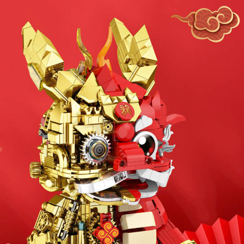 GISEGA G8903 Semi mechanical China Dragon Chinese Culture