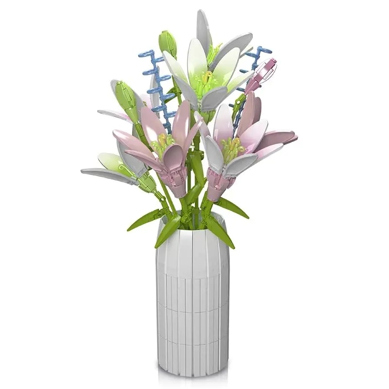 Mould King 10057 Flower World: lily Technic
