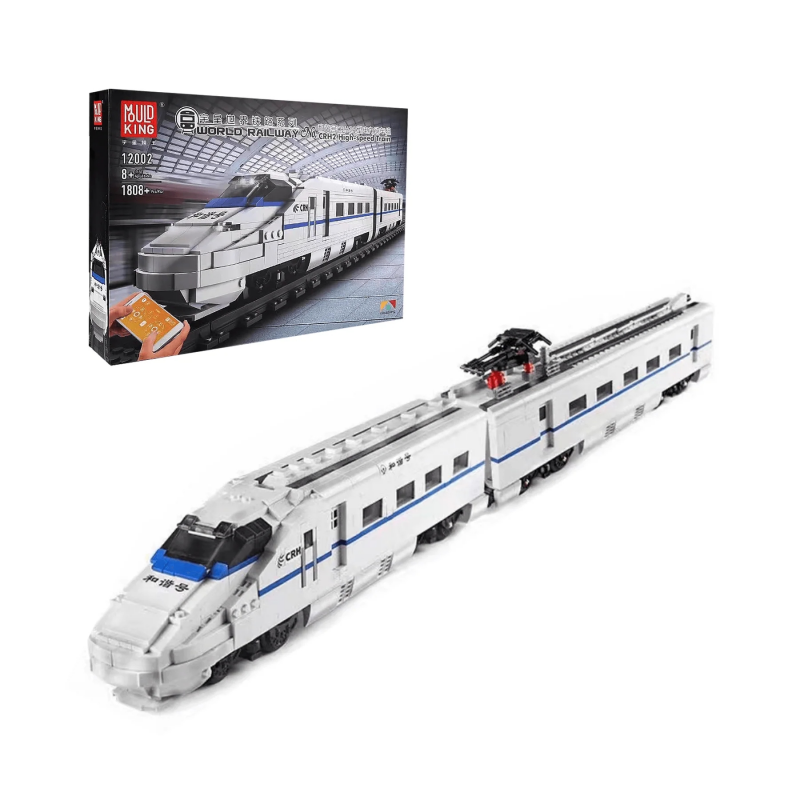 [With Motor]Mould King 12002 World Railway：CRH2 High-speed Train City