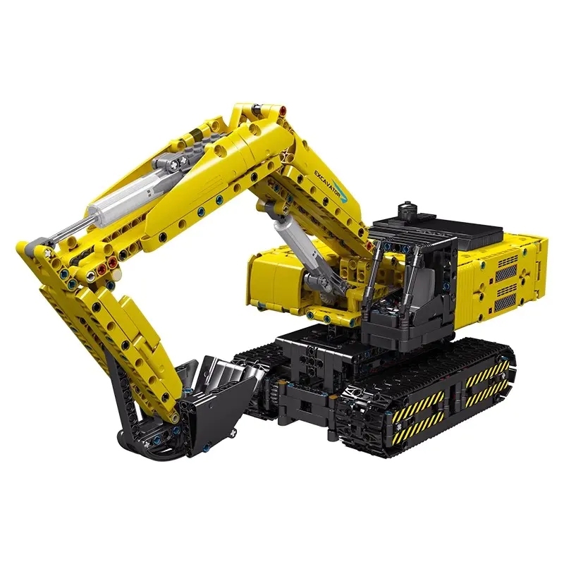 [With Motor] Mould King 15061 Mechanical Digger  Technic