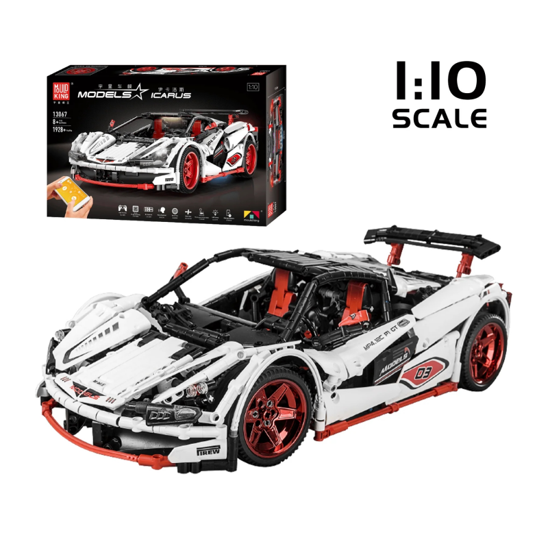 [With Motor] Mould King 13067 ICARUS Supercar Technic