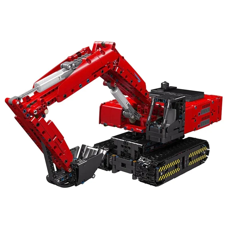 [With Motor] Mould King 15062  Mechanical Digger Technic
