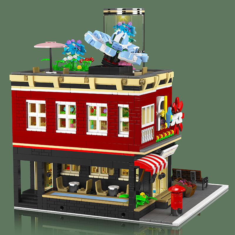 Mould King 16056 Flower Shop Modular Buildings