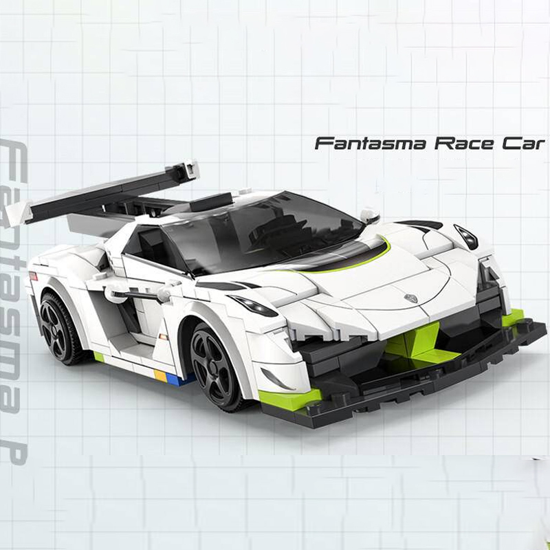 [With Motor] CaDA C51083 Fantasma Race Car Technic