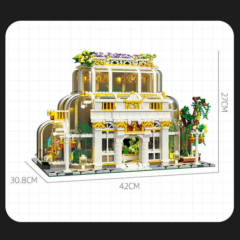 JIESTAR JJ9044 Neoclassical Botanical Garden Modular Buildings