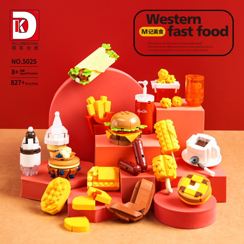 DK 5025 Western Fast Food Creator Expert