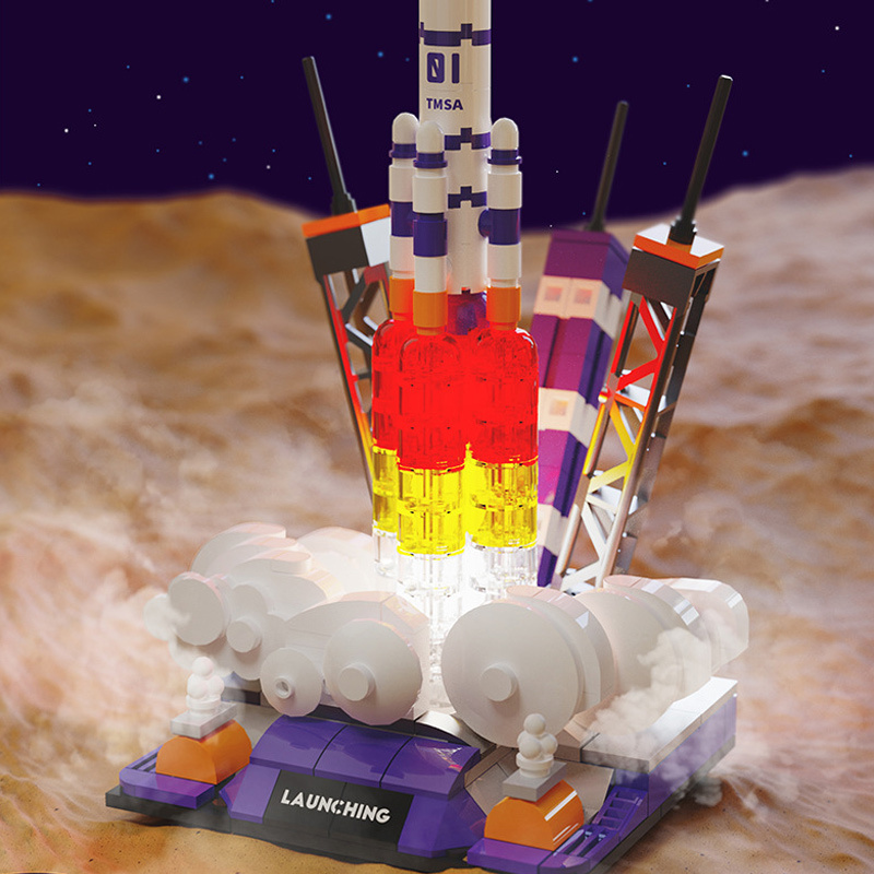 TUOMU T5001 Space Exploration: Rocket Quartet Technic