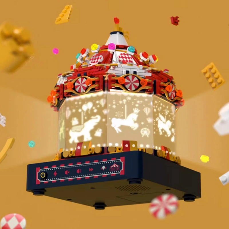 JAKI JK1366 Smart Music Box: Starlight Amusement Park DIY Music Box