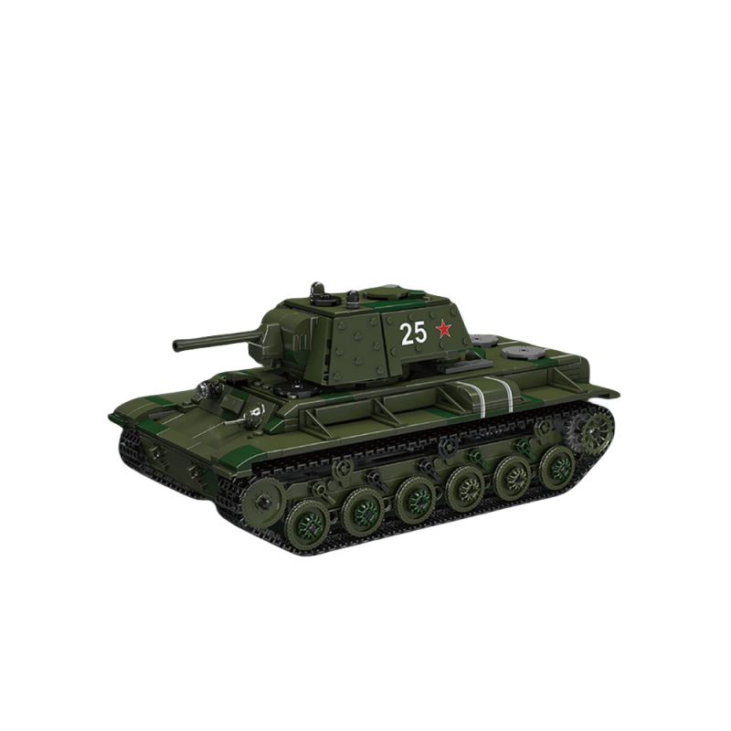 [With Motor]Mould King 20025 KV-1 Heavy Tank Military