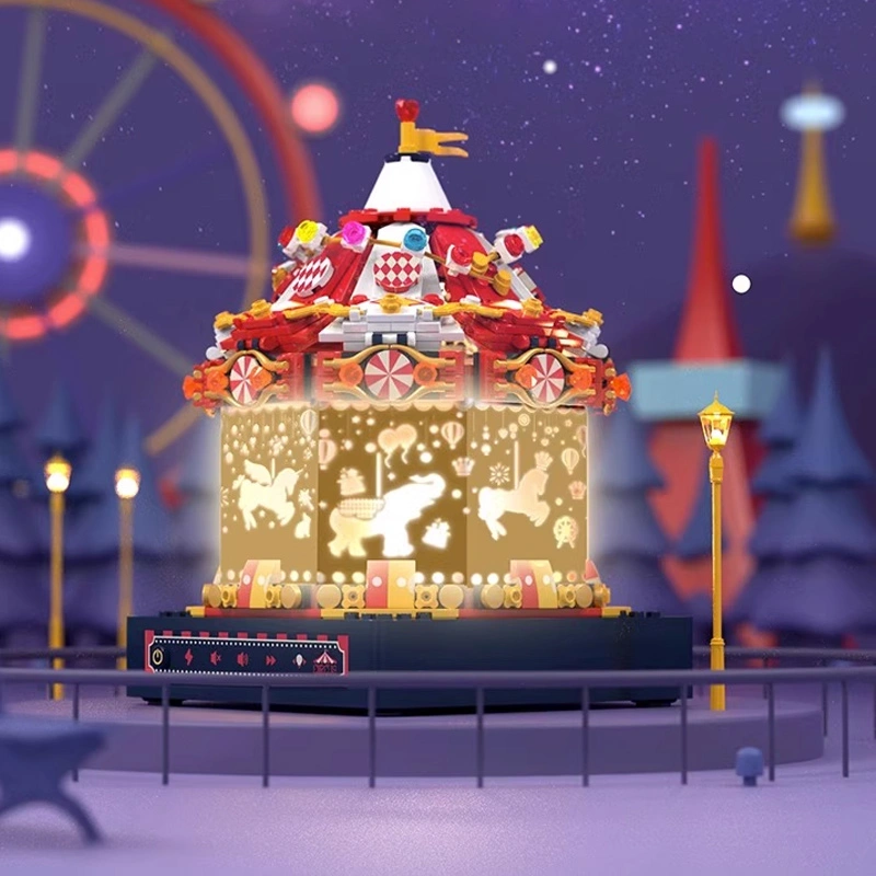 JAKI JK1366 Smart Music Box: Starlight Amusement Park DIY Music Box