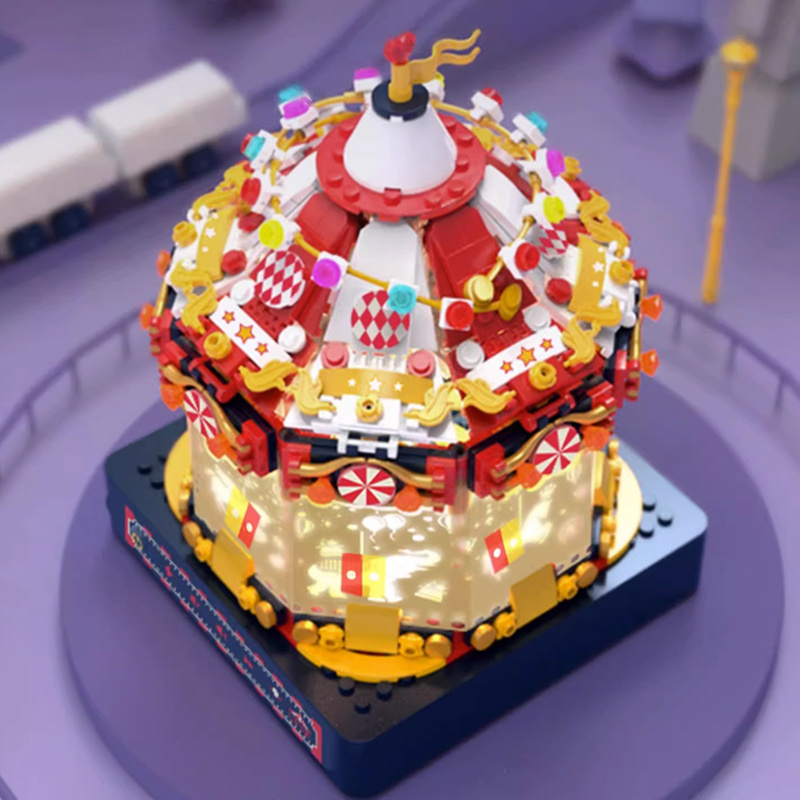 JAKI JK1366 Smart Music Box: Starlight Amusement Park DIY Music Box