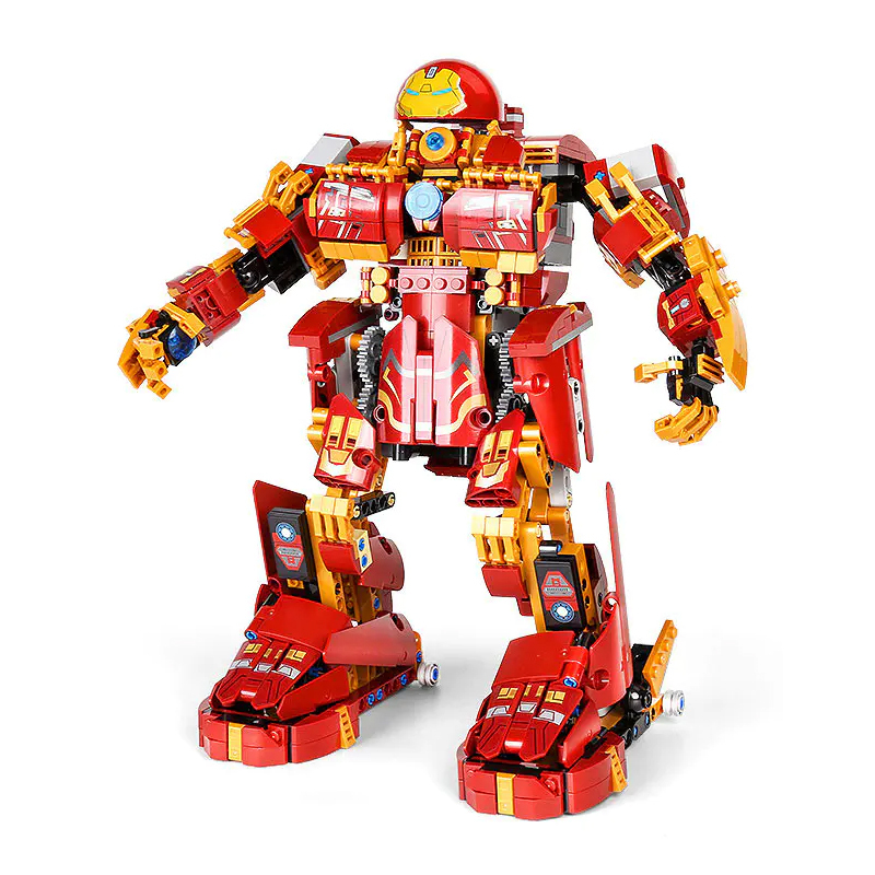 [With Motor]Mould King 15039 MK Crimson Robot Technic