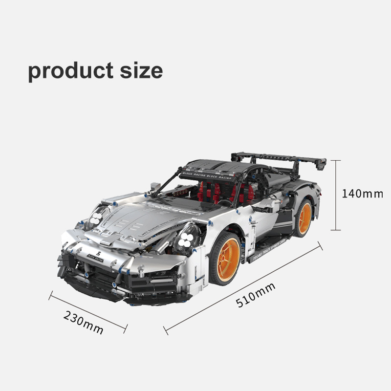 TUOMU T2001 Silver Wing Supercar GT Technic