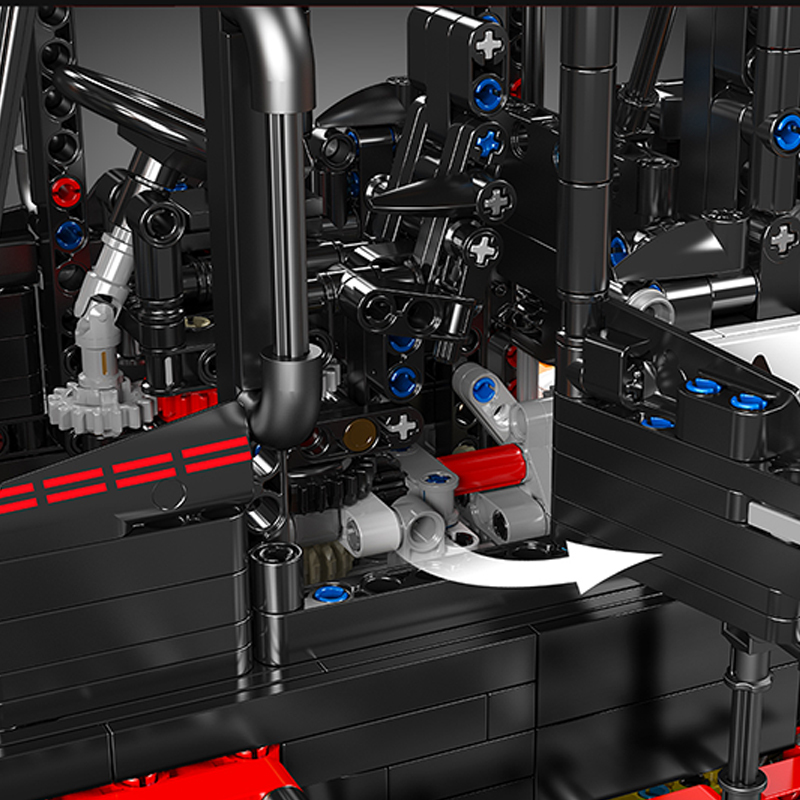 [Pre-Sale] [With Motor] Mould King 17045 Heavy Duty Stacker 1:6 Technic Europe Warehouse Express
