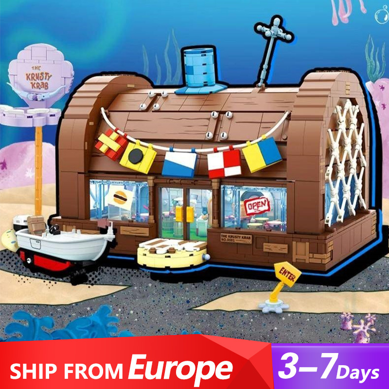 [Pre-sale] AREA-X AB0027 SpongeBob SquarePants the Krusty Krab Restaurant Movie & Game Europe Warehouse Express