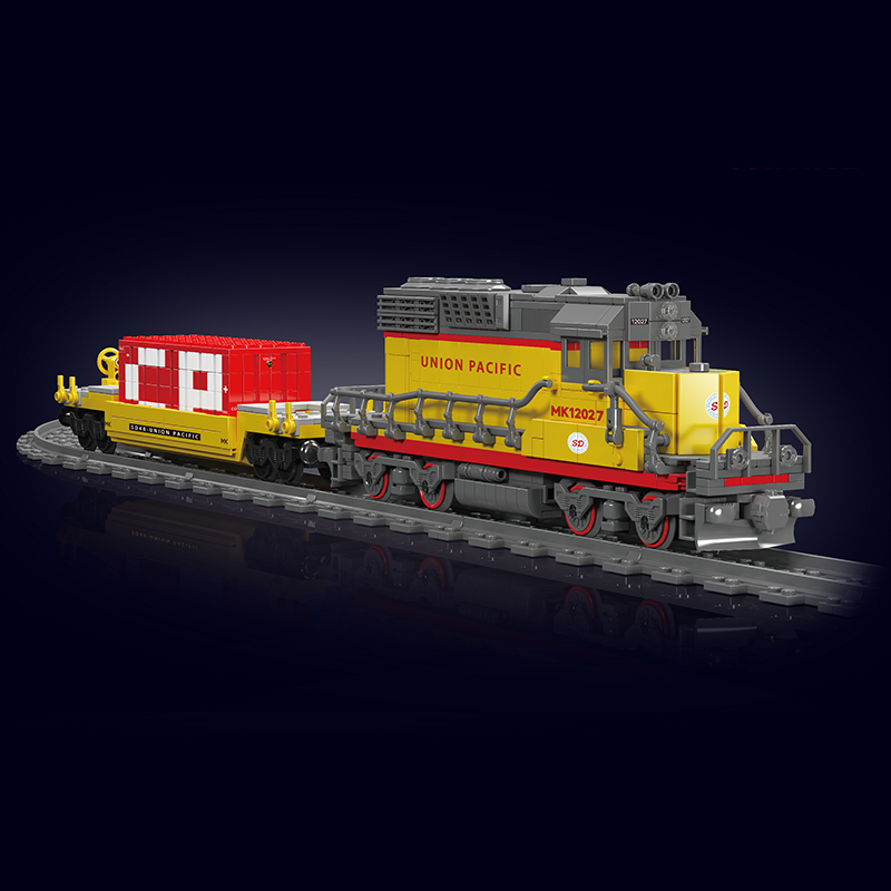 [Pre-sale] [With Motor] Mould King 12027 EMD SD40-2 Diesel Locomotive Technic Europe Warehouse Express