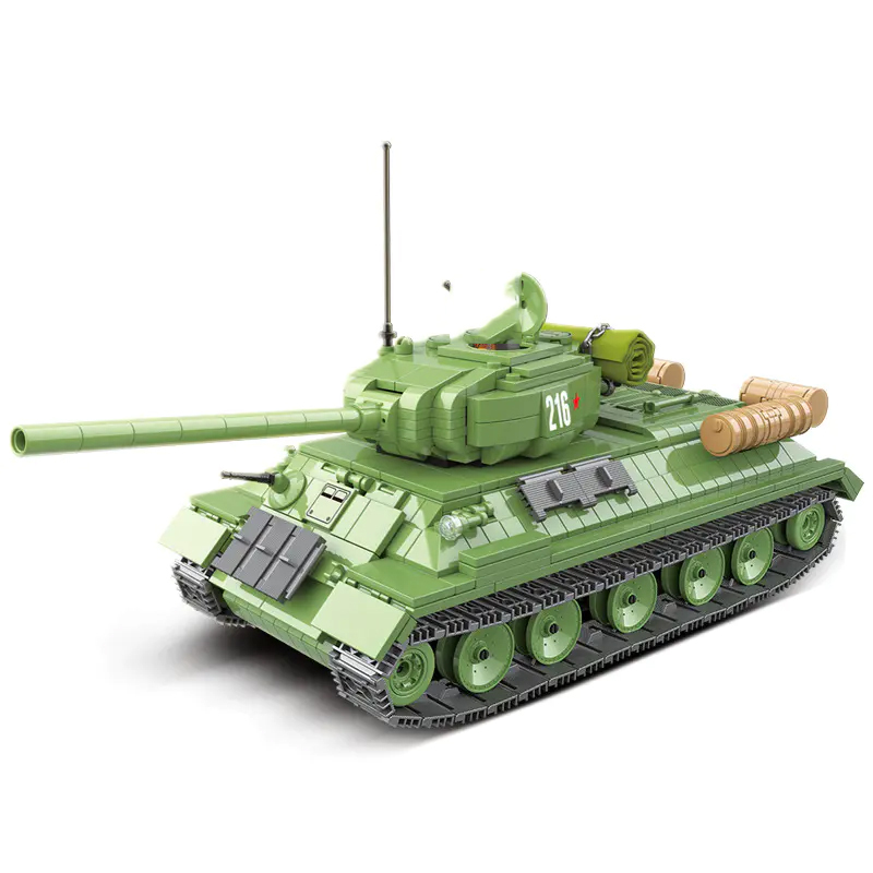 Quanguan 100063 T-34 Medium Tank Military