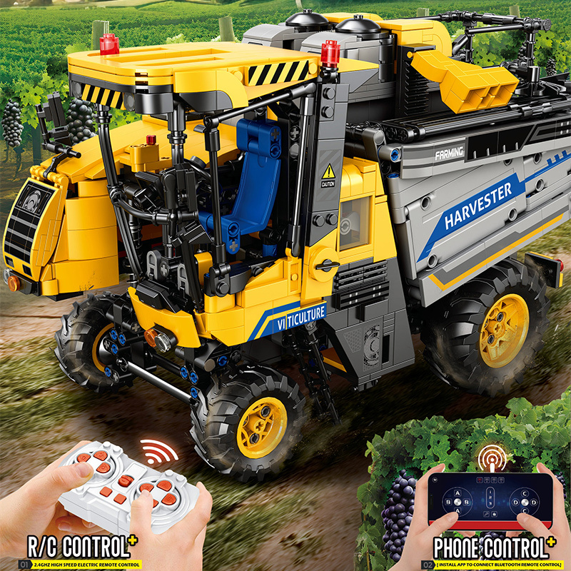 [With Motor] Reobrix 22026 Grape Harvester Technic