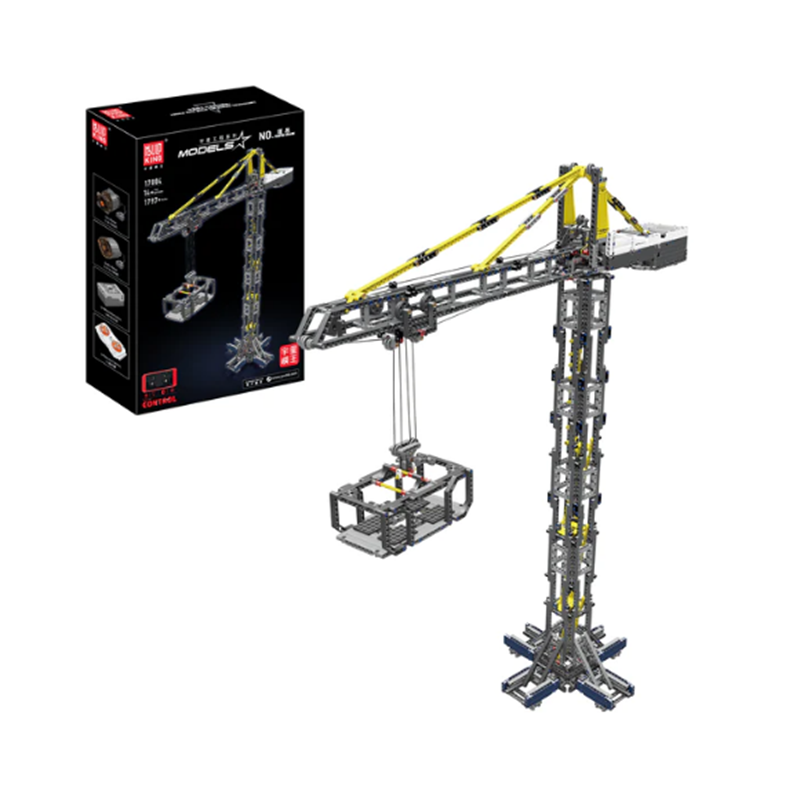 [With Motor]Mould King 17004 Tower Crane Technic