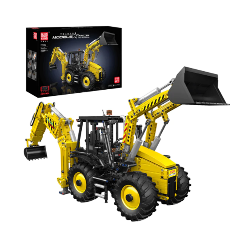 [With Motor] Mould King 17036 Bulldozer Technic